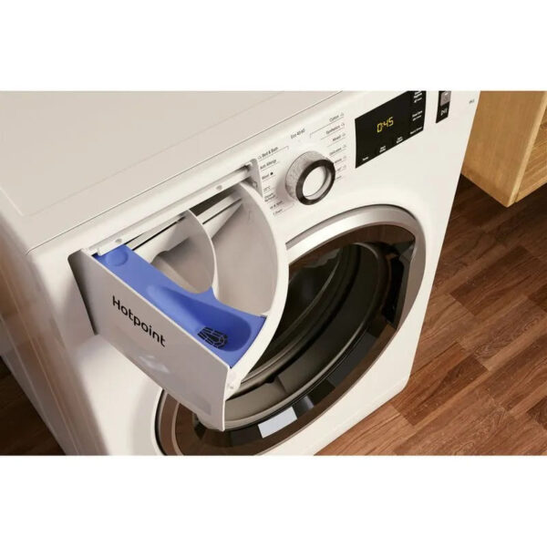 Hotpoint Washing Machine in 9kg, ActiveCare, White, A Rated - NM11 946 WS A UK N - Naamaste London Homewares - 10