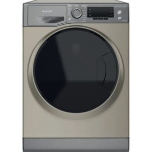 Hotpoint Washer Dryer 9kg in Grey, Graphite, Freestanding - NDD 9636 GDA UK - Naamaste London Homewares - 1