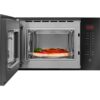 25L Built-In Microwave Oven with Grill, Black - CDA VP400BL - Naamaste London Homewares - 4