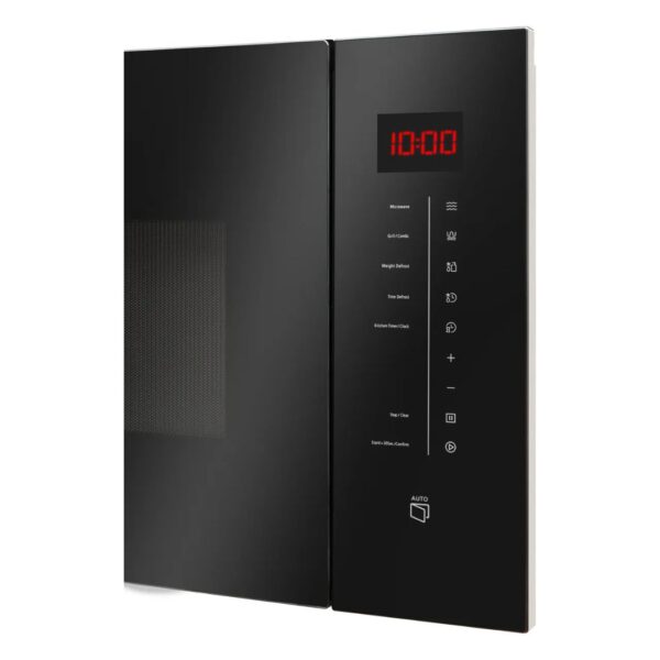 25L Built-In Microwave Oven with Grill, Black - CDA VP400BL - Naamaste London Homewares - 5