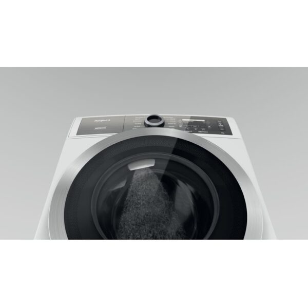 9kg Hotpoint Washing Machine, GentlePower, White, A Rated - H8W946WBUK - Naamaste London Homewares - 3