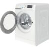 9kg Indesit Washing Machine, 1400 Spin, White, A Rated - BWE91496XWUKN - Naamaste London Homewares - 4