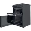 Ceramic Electric Cooker with Double Oven, Black, A Rated - Hotpoint CD67V9H2CA/UK - Naamaste London Homewares - 7