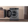 8kg Hotpoint Washing Machine, Grey, B Rated - NSWM845CGGUKN - Naamaste London Homewares - 11