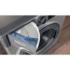 8kg Hotpoint Washing Machine, Grey, B Rated - NSWM845CGGUKN - Naamaste London Homewares - 8