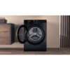 8kg Hotpoint Washing Machine, 1400 Spin, Black, B Rated - NSWM845CBSUKN - Naamaste London Homewares - 7