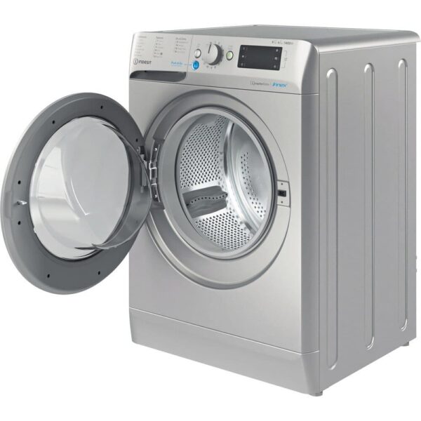 9kg Indesit Washer Dryer Silver, A Rated - BDE86436XSUKN - Naamaste London Homewares - 4