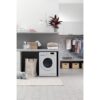 8kg Indesit Washer Dryer 1400 Spin, White, A Rated - BDE86436XWUKN - Naamaste London Homewares - 10