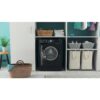 9kg Indesit Washing Machine, 1400 Spin, Black, A Rated - BWE91496XKUKN - Naamaste London Homewares - 11