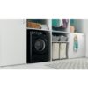 9kg Indesit Washing Machine, 1400 Spin, Black, A Rated - BWE91496XKUKN - Naamaste London Homewares - 12