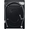 9kg Indesit Washing Machine, 1400 Spin, Black, A Rated - BWE91496XKUKN - Naamaste London Homewares - 9