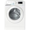 10kg Indesit Washing Machine, 1400 Spin, White, A Rated - BWE101486XWUKN - Naamaste London Homewares - 1