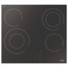 60cm Four Zone Electric Ceramic Hob, Frameless Touch Control - Amica ACH6440FR - Naamaste London Homewares - 7