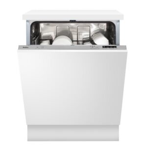 60cm Fully Integrated Dishwasher, 12 Place Settings, E Rated - Amica ADI631 - Naamaste London Homewares - 1