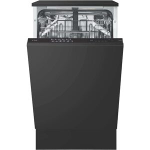 Fully Integrated Slimline Dishwasher, 10 Place Settings, E Rated - CDA CDI4121 - Naamaste London Homewares - 1