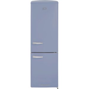 330L Retro Frost Free Fridge Freezer, Blue - CDA Florence Sea Holly - Naamaste London Homewares - 1