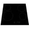 4 Zone Electric Ceramic Hob, Black - CDA HC6621FR - Naamaste London Homewares - 3