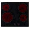 4 Zone Electric Ceramic Hob, Black - CDA HC6621FR - Naamaste London Homewares - 4