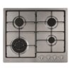 4 Burner Gas Hob, Stainless Steel - CDA HG6251SS - Naamaste London Homewares - 1