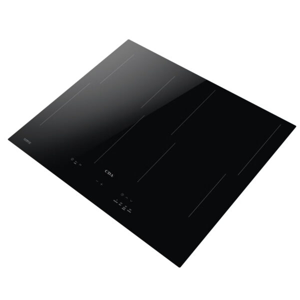 60m 4 Zone Induction Hob, Black - CDA HN6013FR - Naamaste London Homewares - 3