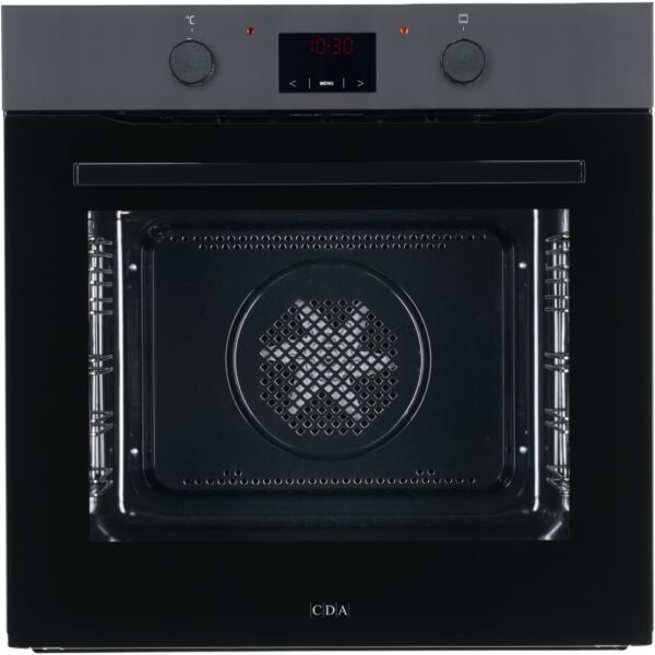 Built-In Single Electric Oven, Black, A Rated - CDA SC035BL - Naamaste London Homewares - 13