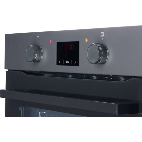 Built-In Single Electric Oven, Black, A Rated - CDA SC035BL - Naamaste London Homewares - 8