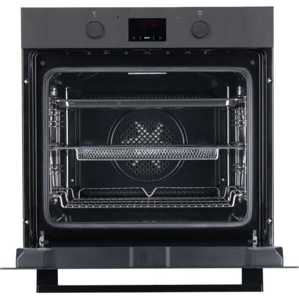 Built-In Single Electric Oven, Black, A Rated - CDA SC035BL - Naamaste London Homewares - 10