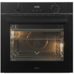 Built-In Electric Oven, Single, Black, A Rated - CDA SL300BL - Naamaste London Homewares - 1