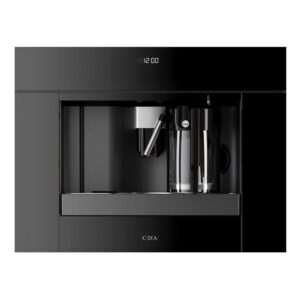 Built-In Coffee Machine, Fully Automatic, Black - CDA VC820BL - Naamaste London Homewares - 1