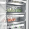 209L Built In Integrated Freezer, No Frost, White - Whirlpool AFB 18432 - Naamaste London Homewares - 3