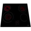 60cm Four Zone Electric Ceramic Hob, Frameless Touch Control - Amica ACH6440FR - Naamaste London Homewares - 5