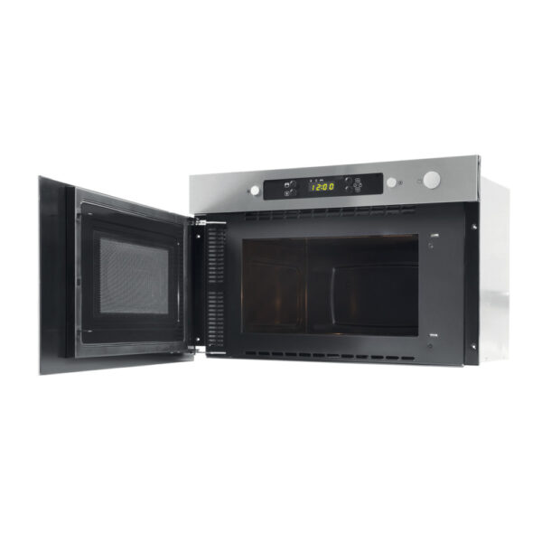 38cm Built in Microwave Oven, Stainless Steel - Whirlpool AMW423IX - Naamaste London Homewares - 4