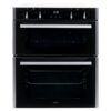 Built-Under Electric Double Oven, Stainless Steel, A Rated - CDA DC741SS - Naamaste London Homewares - 1