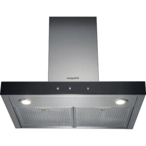 70cm Chimney Cooker Hood - Hotpoint PHBS68FLTIX1 - Naamaste London Homewares - 1