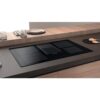 83cm Venting Induction Hob With Extractor, Black - Hotpoint PVH92BKFKIT - Naamaste London Homewares - 7