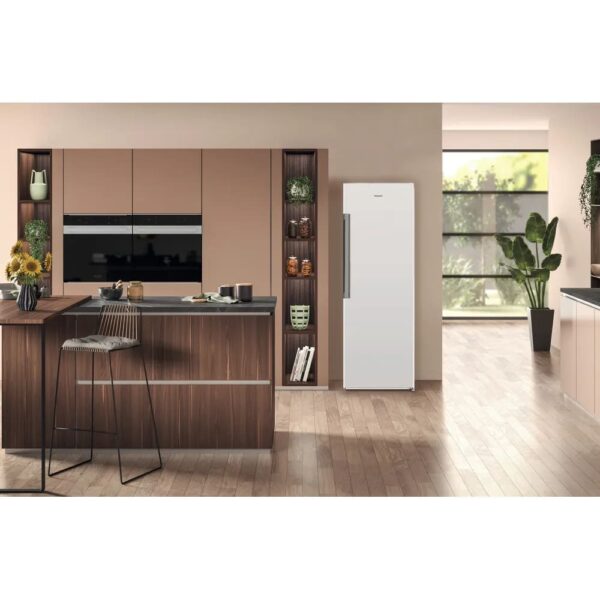 322L Freestanding Tall Larder Fridge, White - Hotpoint SH6A2QWRUK - Naamaste London Homewares - 7