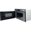 750W Built-In Microwave Oven with Grill, Stainless Steel - Hotpoint MN314IXH - Naamaste London Homewares - 3