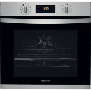 Built-In Electric Oven, Inox, A+ Rated - Indesit IFW3841PIXUK - Naamaste London Homewares - 1