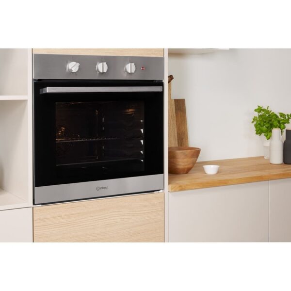 Built-In Electric Oven, Inox, A+ Rated - Indesit IFW6230IXUK - Naamaste London Homewares - 7