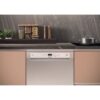 Integrated Dishwasher, Stainless Steel, C Rated - Hotpoint H7FHP43XUK - Naamaste London Homewares - 12