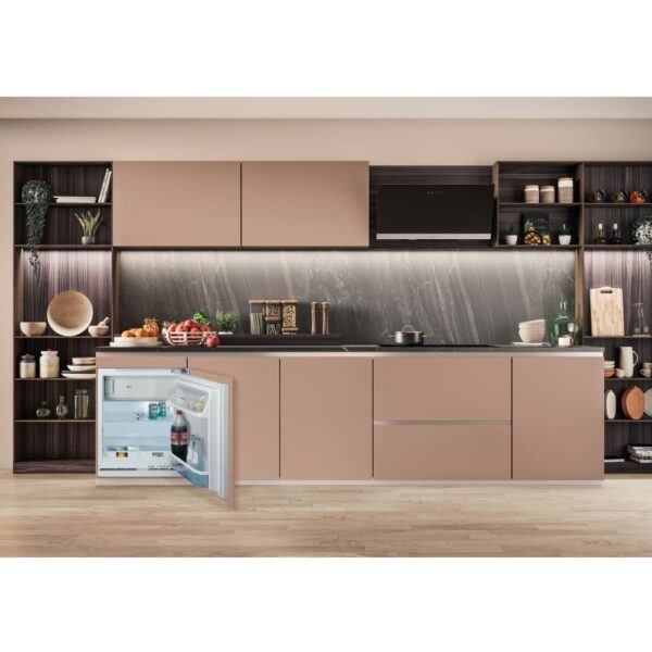 144L Undercounter Larder Fridge, With Ice Box, White - Hotpoint HBUF011 - Naamaste London Homewares - 4