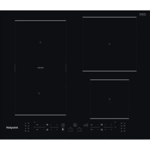 59cm 4 Zone Induction Hob, Black - Hotpoint TB7960CBF - Naamaste London Homewares - 1