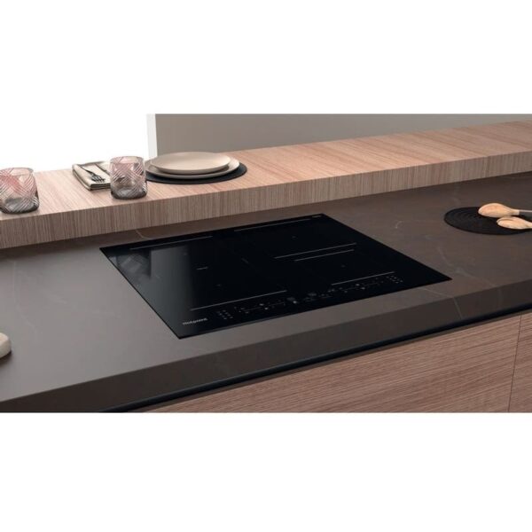 59cm 4 Zone Induction Hob, Black - Hotpoint TB7960CBF - Naamaste London Homewares - 9