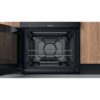 60cm Freestanding Double Oven Gas Cooker, Black - Hotpoint HDM67G0CCB - Naamaste London Homewares - 8