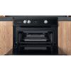 60cm Induction Electric Cooker with Double Oven, Black - Hotpoint HDT67I9HM2C - Naamaste London Homewares - 10