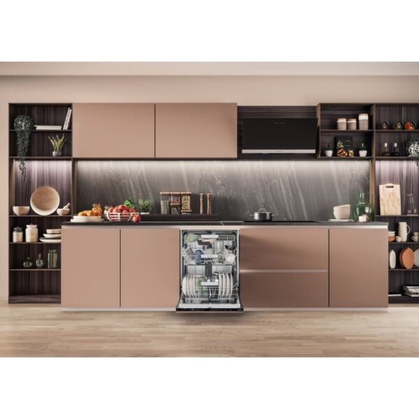 Built-In Fully Integrated Dishwasher, Hydroforce, C Rated - Hotpoint H8IHP42LUK - Naamaste London Homewares - 9