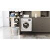 9kg Integrated Hotpoint Washer Dryer, White, D Rated - BIWDHG961485UK - Naamaste London Homewares - 7