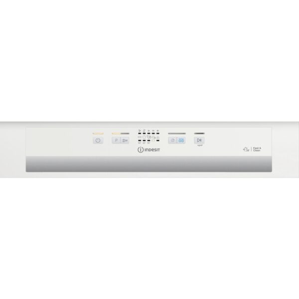 Semi Integrated Dishwasher, 14 Place Settings, E Rated - Indesit I3BL626UK - Naamaste London Homewares - 4