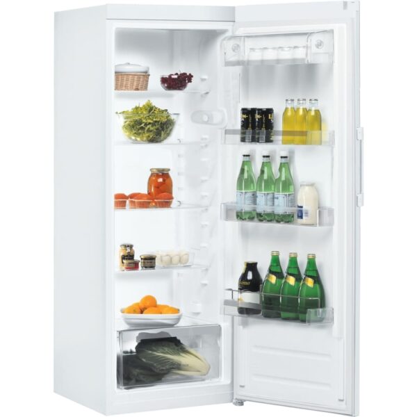 323L Freestanding Tall Larder Fridge, White, E Rated - Indesit SI62WUK - Naamaste London Homewares - 2