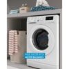 10kg Indesit Washing Machine, 1400 Spin, White, A Rated - BWE101496XWVUS - Naamaste London Homewares - 3